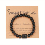 Bracelet de perles à motif du zodiaque