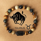 Bracelet de perles à motif du zodiaque