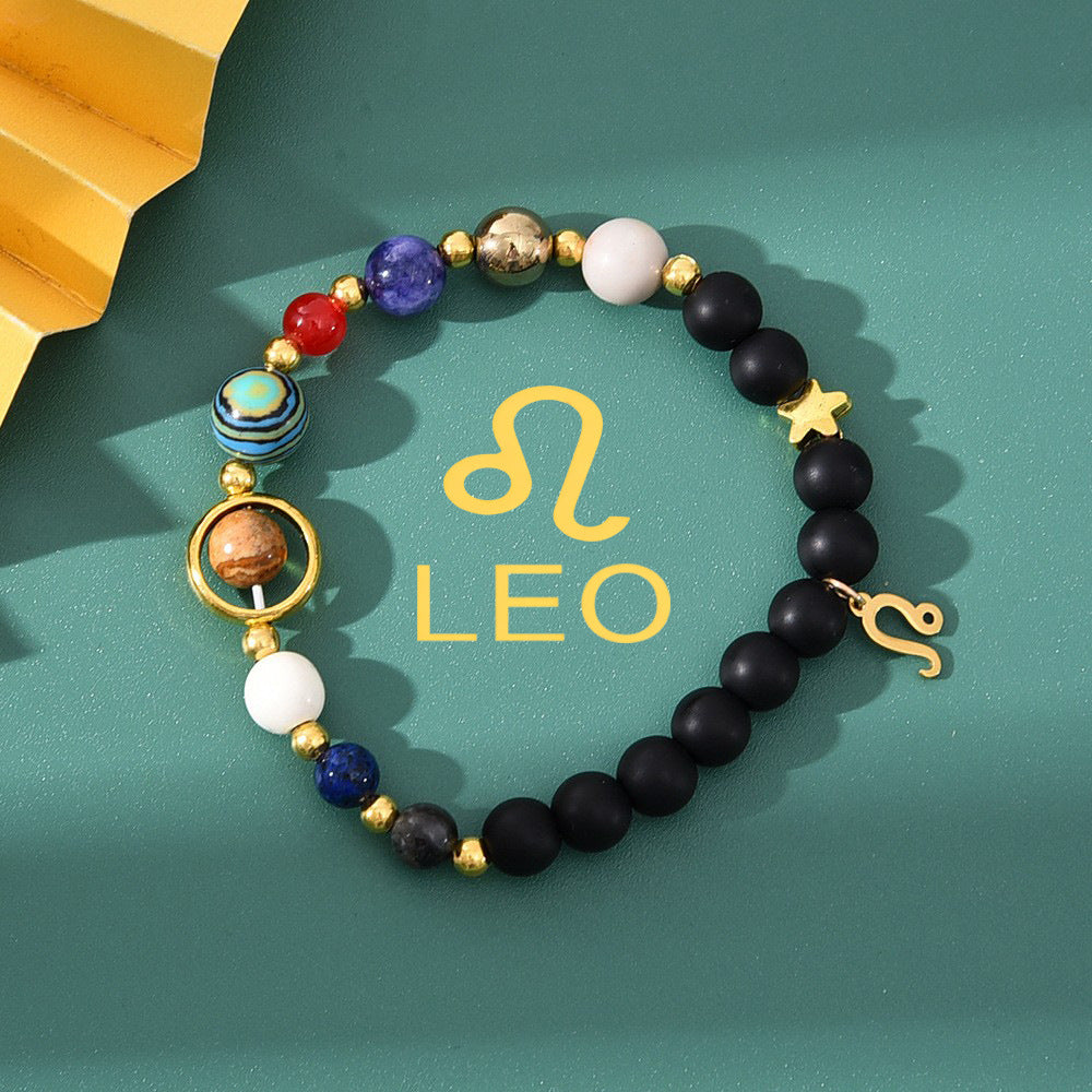 Bracelet de perles à motif du zodiaque