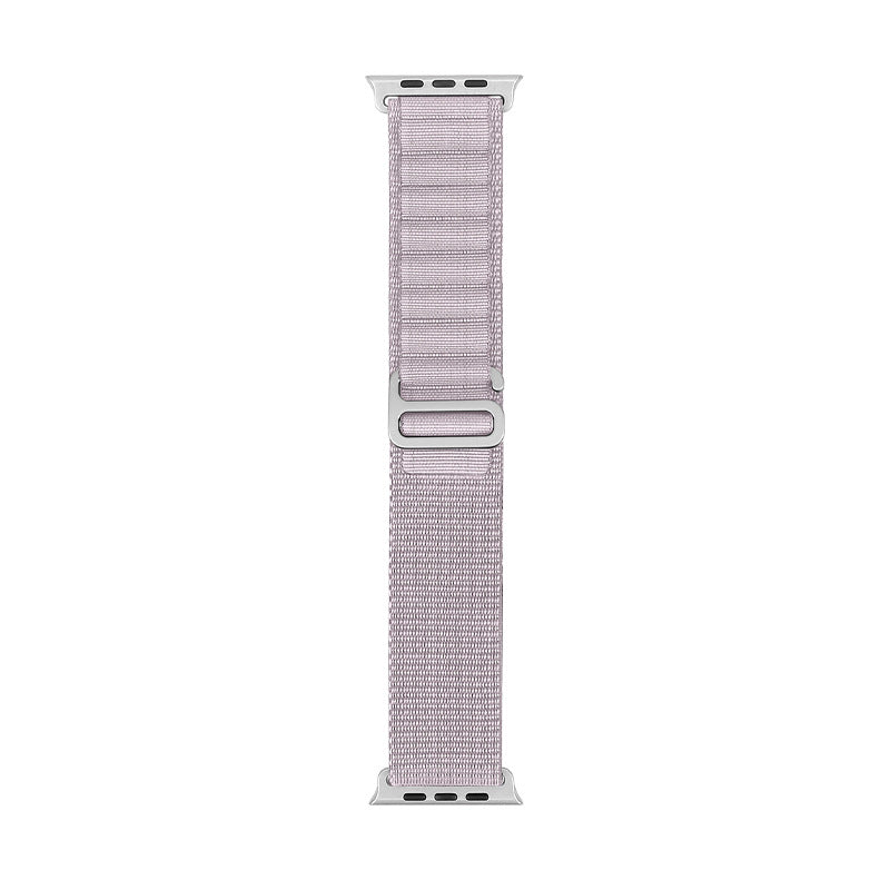 Bracelet de sport en nylon compatible Apple Watch, plusieurs coloris