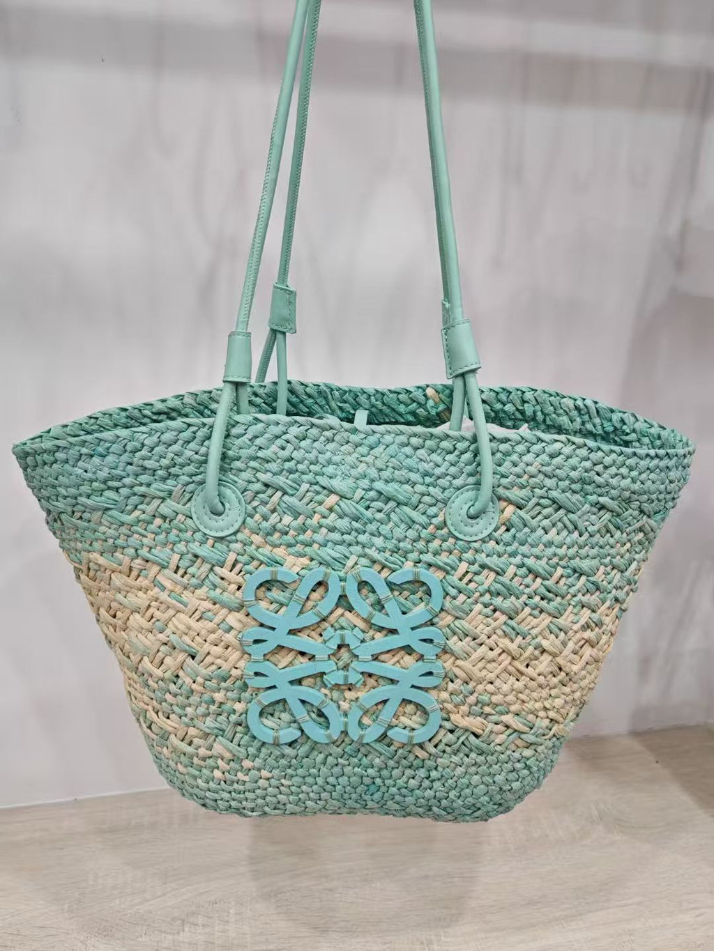 Sac de plage tissé en nylon – plusieurs coloris