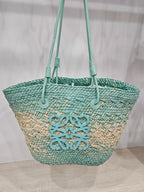 Sac de plage tissé en nylon – plusieurs coloris