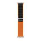 Bracelet de sport en nylon compatible Apple Watch, plusieurs coloris