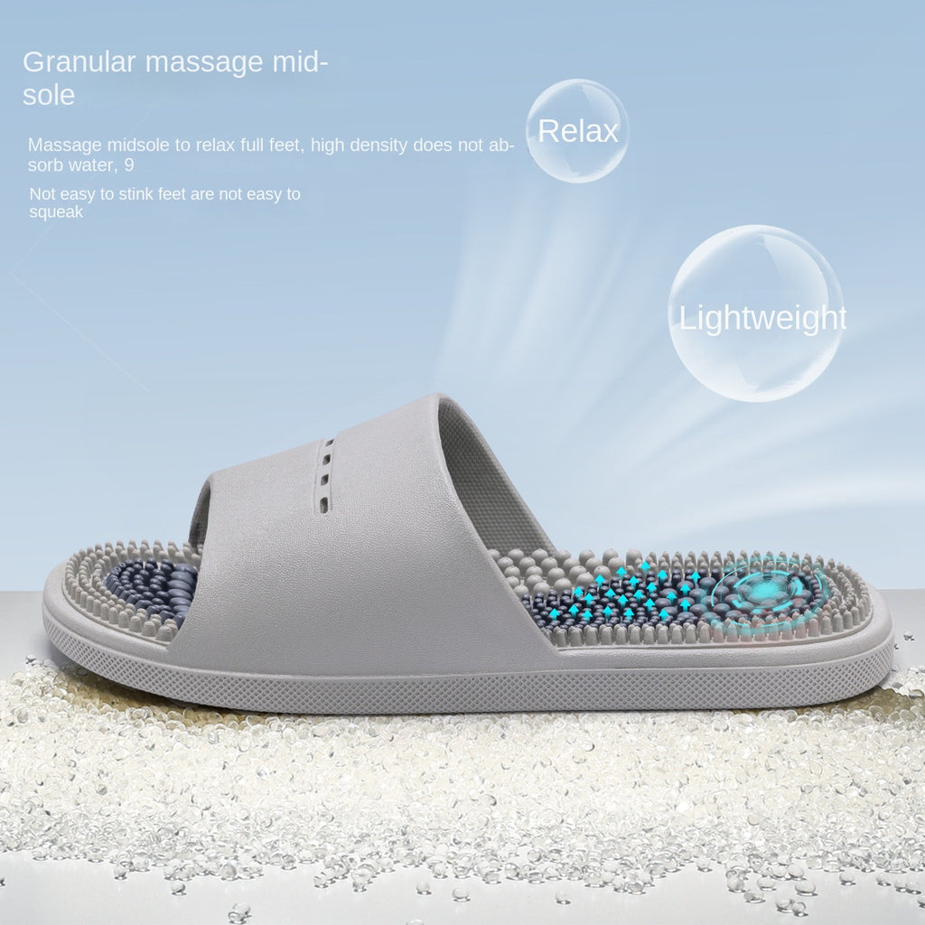 Sandales d’intérieur en PVC à semelle massante