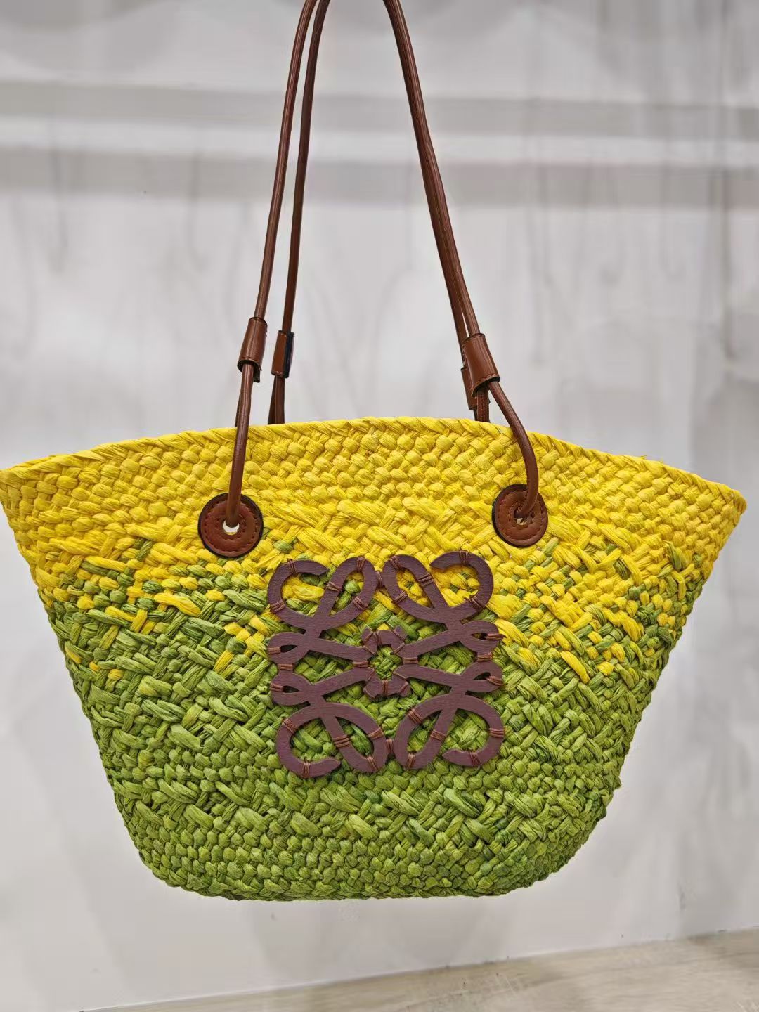 Sac de plage tissé en nylon – plusieurs coloris