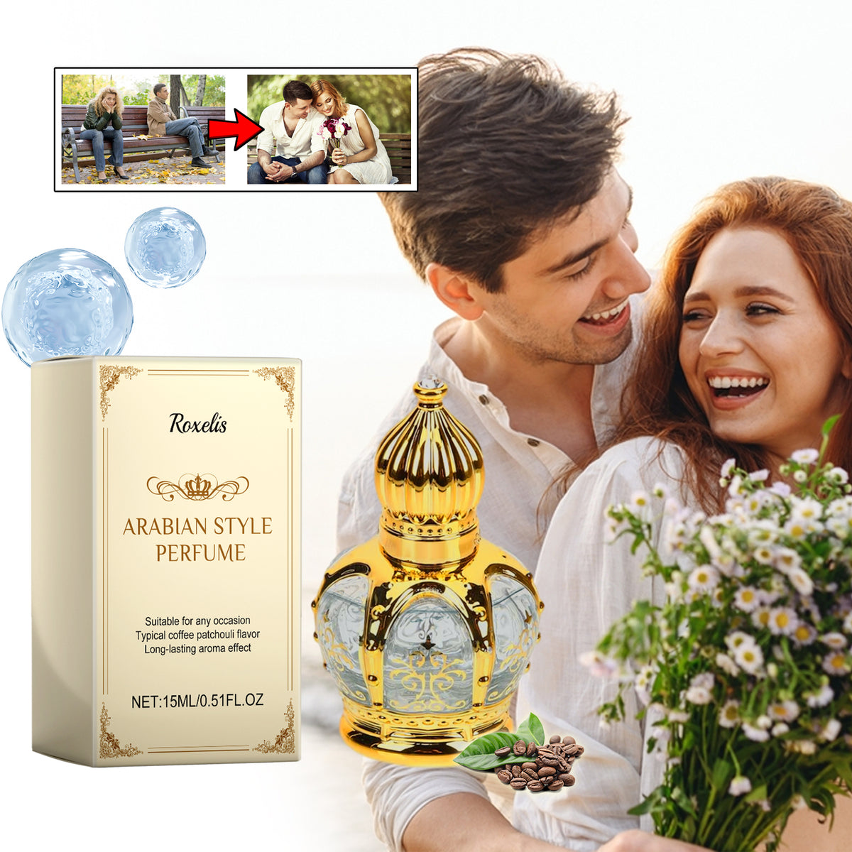 Parfum Roxelis « Café et patchouli »