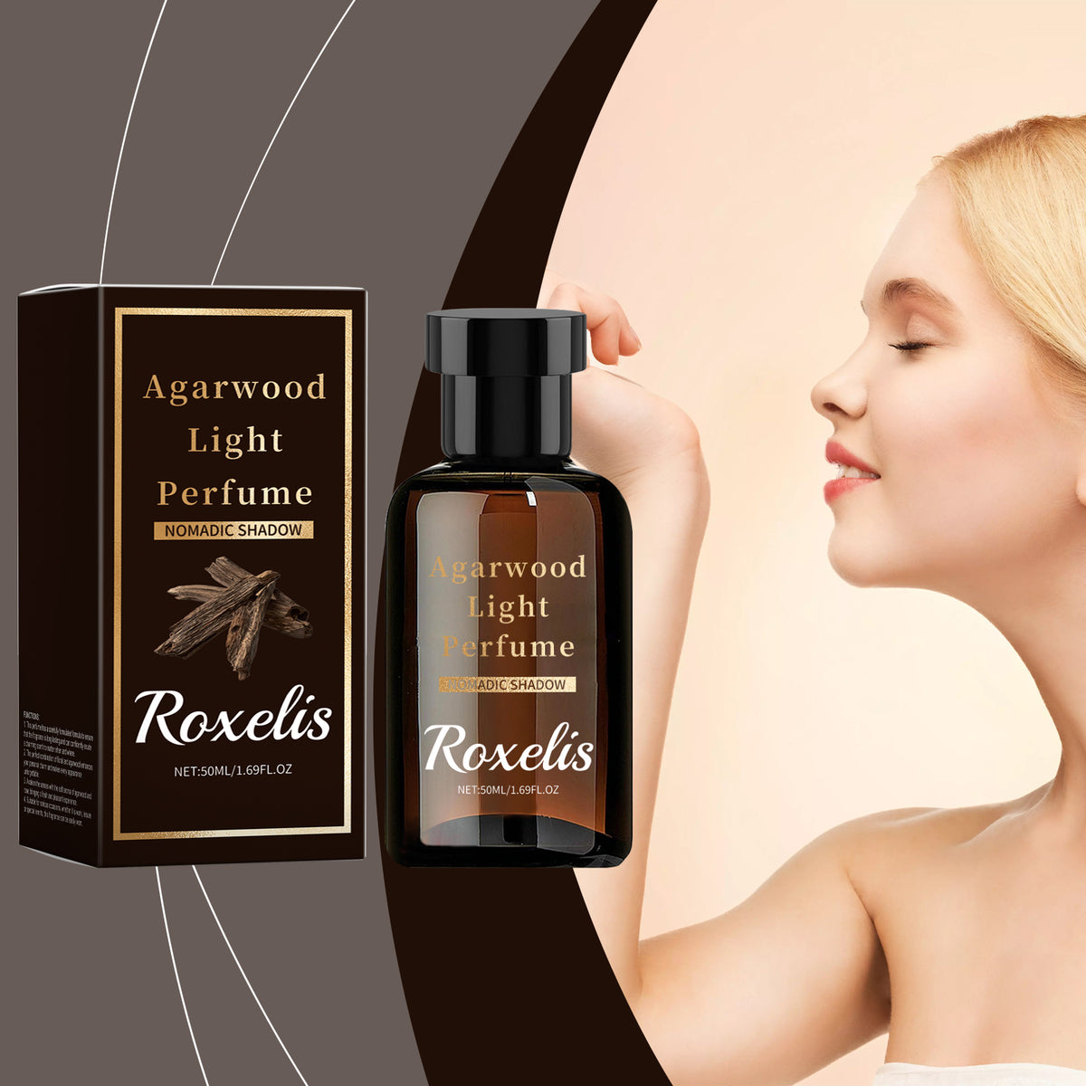 Eau de toilette Roxelis au bois d’agar