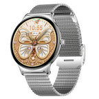 Montre connectée V89 à cadran rond, plusieurs coloris au choix