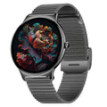 Montre connectée V89 à cadran rond, plusieurs coloris au choix