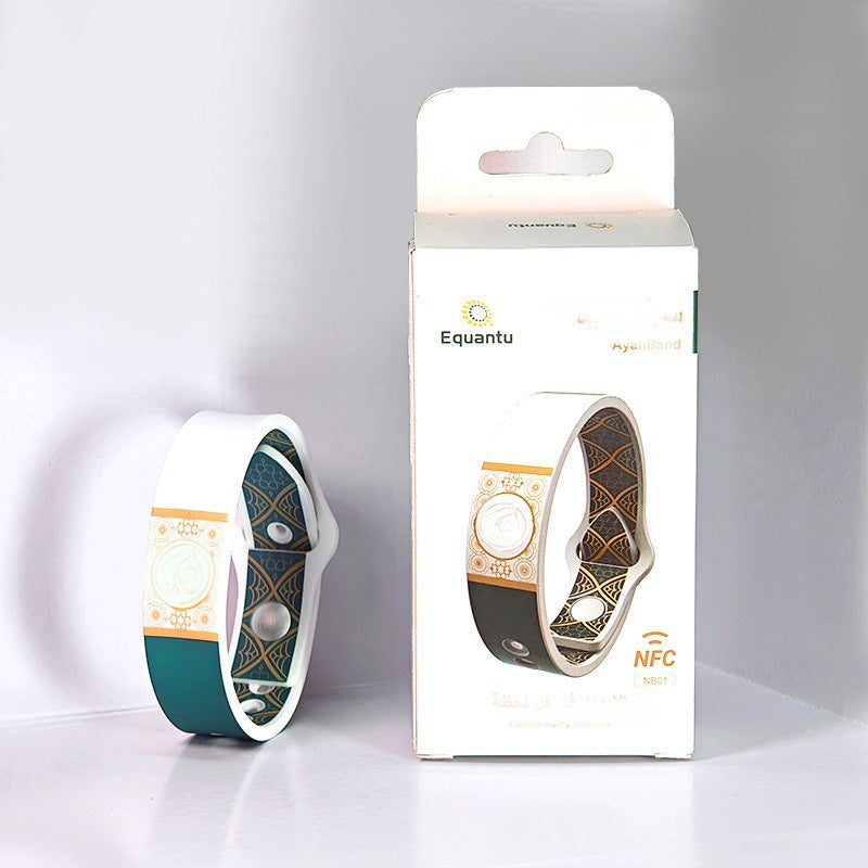 Bracelet NFC Equantu NB01, éditions Patience et Gratitude