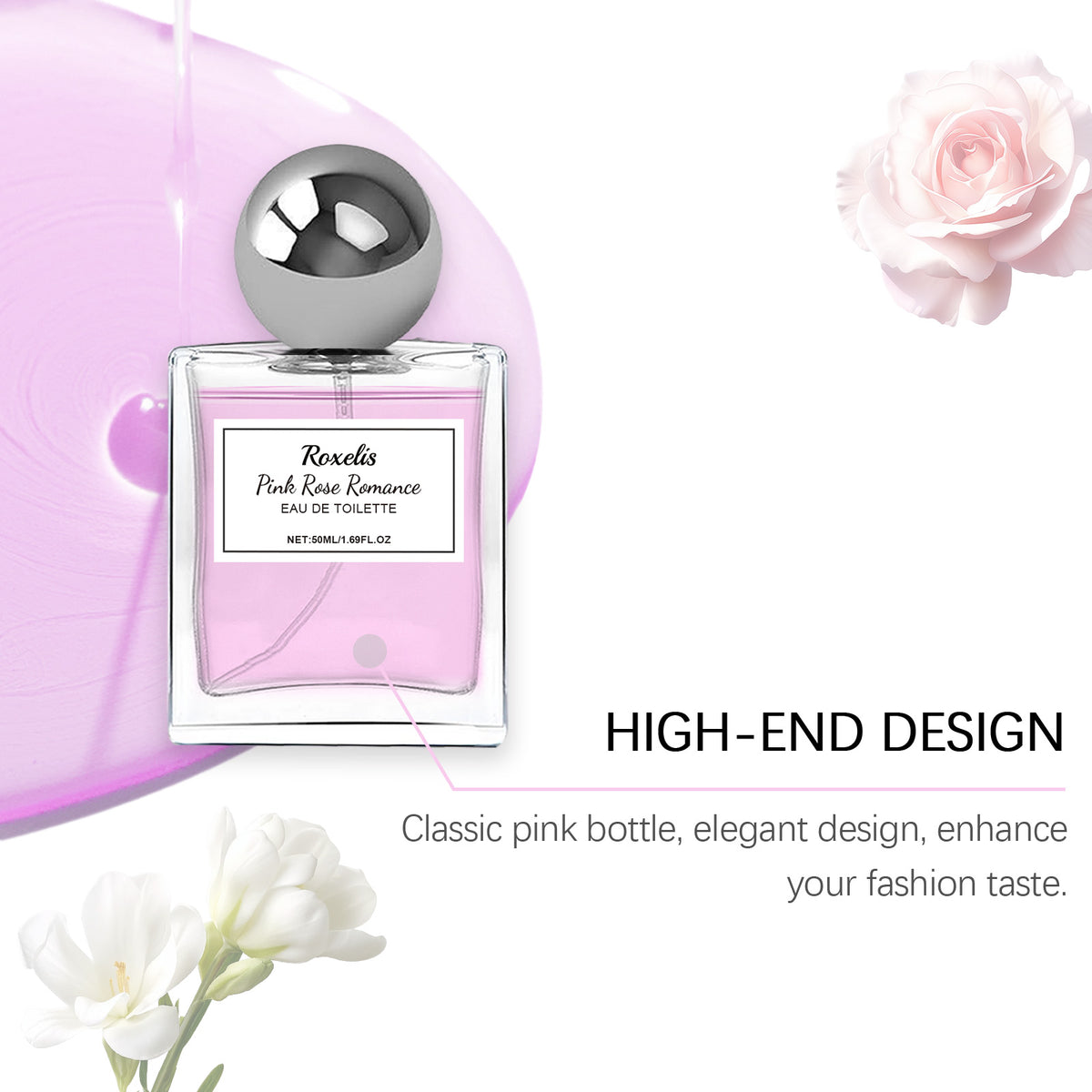 Parfum Roxelis « Rose rose »