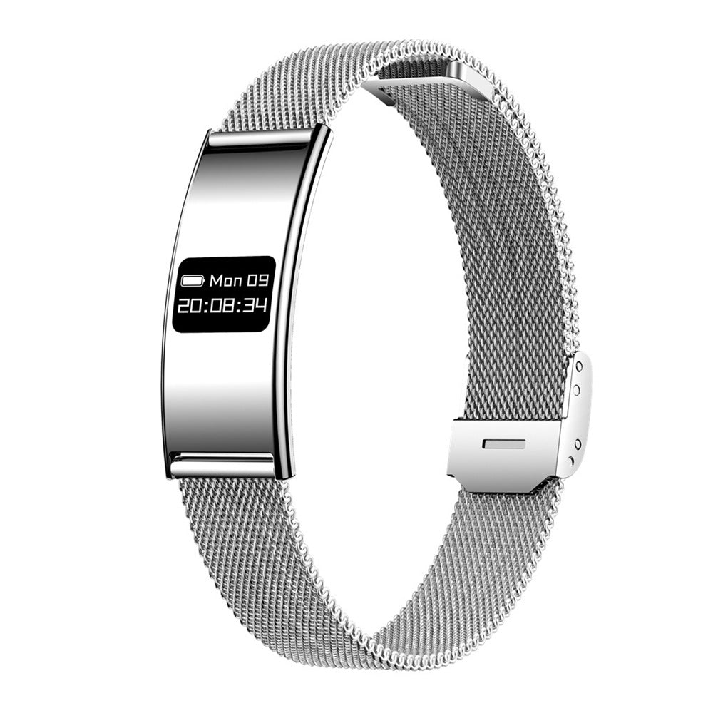 Bracelet connecté B8 avec recharge magnétique, plusieurs finitions