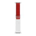 Bracelet de sport en nylon compatible Apple Watch, plusieurs coloris