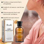 Parfum Roxelis aux notes de bois ambré