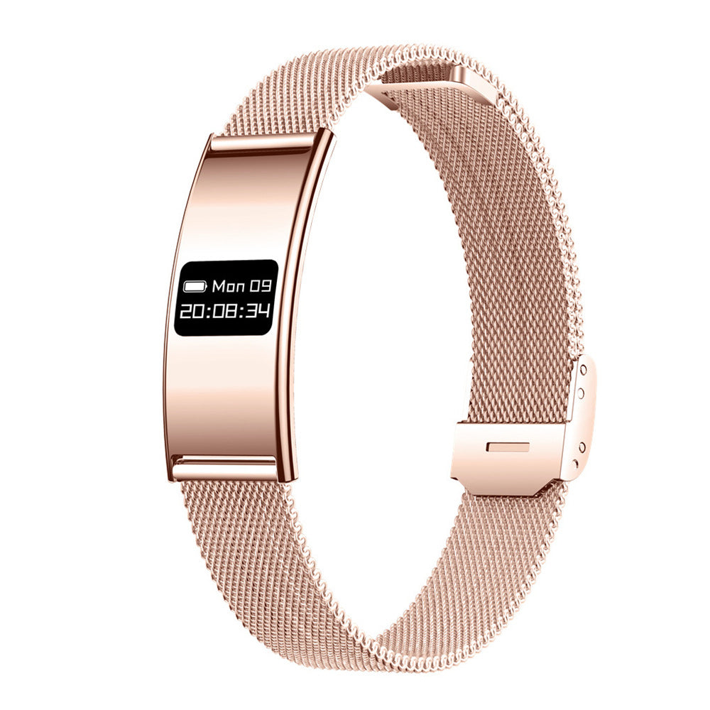 Bracelet connecté B8 avec recharge magnétique, plusieurs finitions
