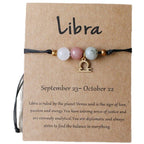 Bracelet de perles à motif du zodiaque