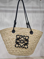 Sac de plage tissé en nylon – plusieurs coloris
