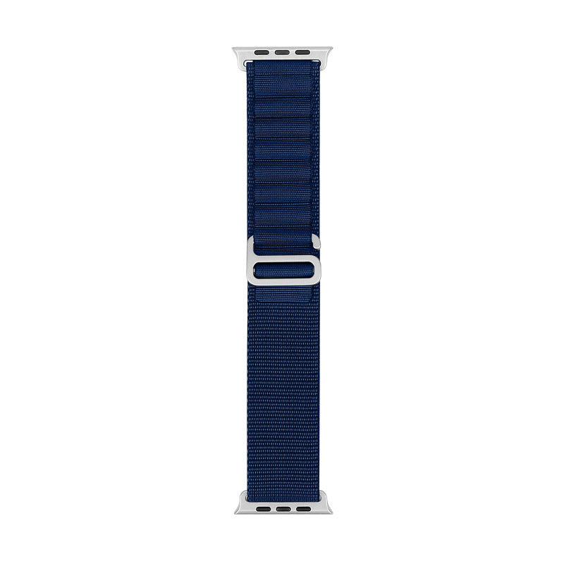 Bracelet de sport en nylon compatible Apple Watch, plusieurs coloris