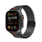 Bracelet métallique magnétique compatible Apple Watch, trois coloris