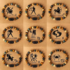Bracelet de perles à motif du zodiaque