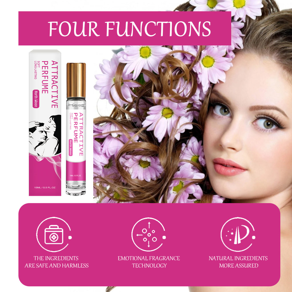 Parfum North Moon – variantes rose et noire