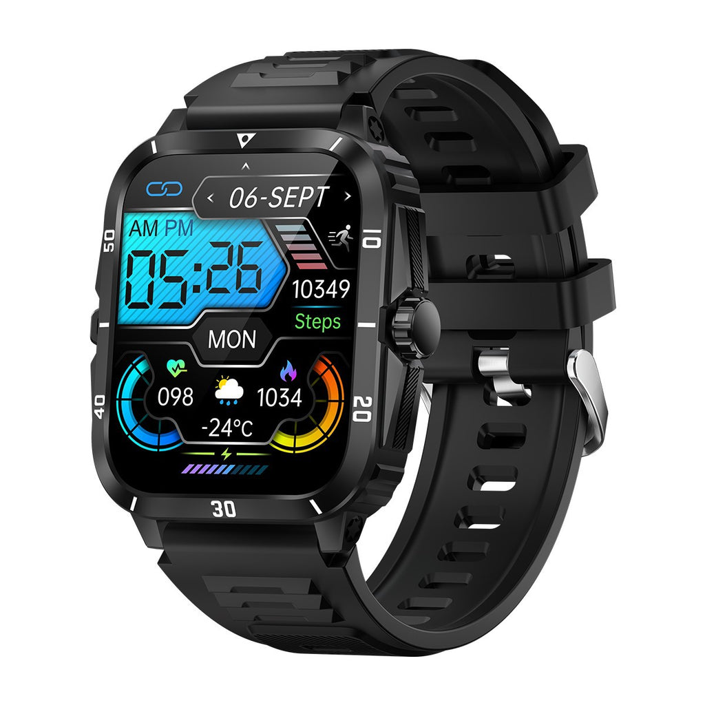 Montre connectée KT71 avec écran TFT et recharge magnétique