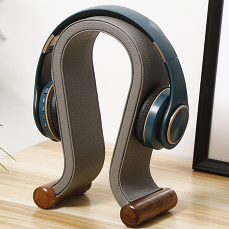 Support de casque audio de bureau, noir, gris ou blanc cassé