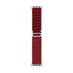 Bracelet de sport en nylon compatible Apple Watch, plusieurs coloris