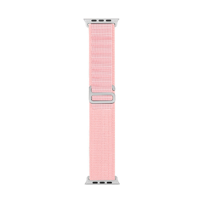 Bracelet de sport en nylon compatible Apple Watch, plusieurs coloris