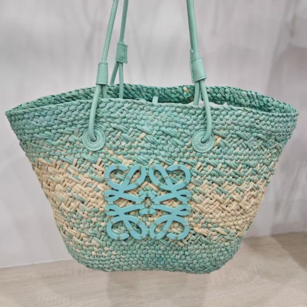 Sac de plage tissé en nylon – plusieurs coloris