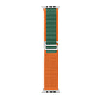 Bracelet de sport en nylon compatible Apple Watch, plusieurs coloris