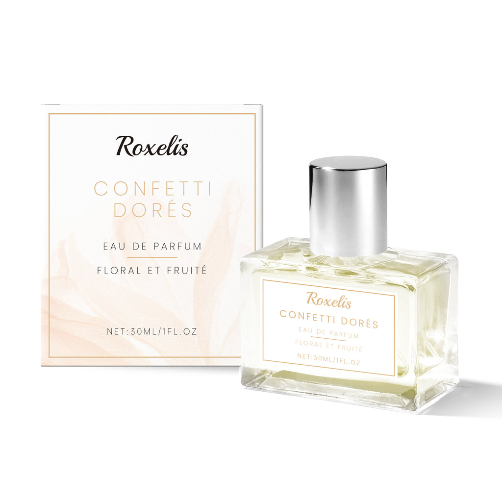 Parfum floral et fruité Roxelis « Dessert fruité »