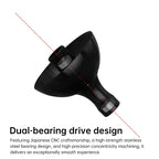 CNC Aluminum Fishing Reel Handle Knob, Ergonomic Metal Crank Grip DIY Modification Part for Spinning & Baitcasting Reels