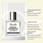 Eau de toilette Roxelis vanille et ambre