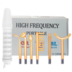 Appareil esthétique haute fréquence – coffret de 6 pièces annoncé