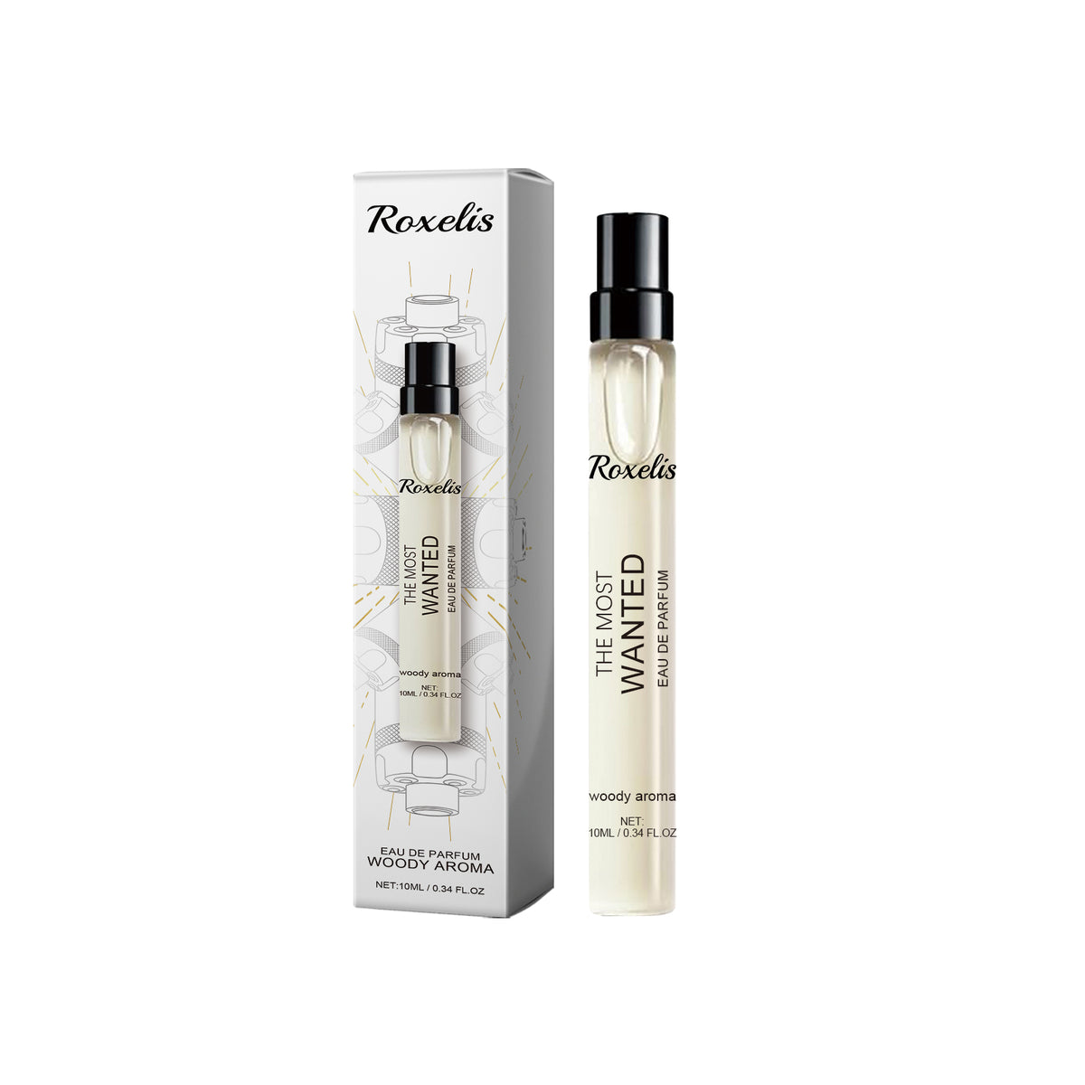 Eau de toilette Roxelis pour homme en vaporisateur