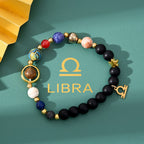 Bracelet de perles à motif du zodiaque