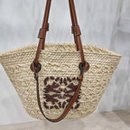 Sac de plage tissé en nylon – plusieurs coloris