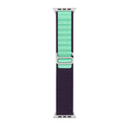 Bracelet de sport en nylon compatible Apple Watch, plusieurs coloris