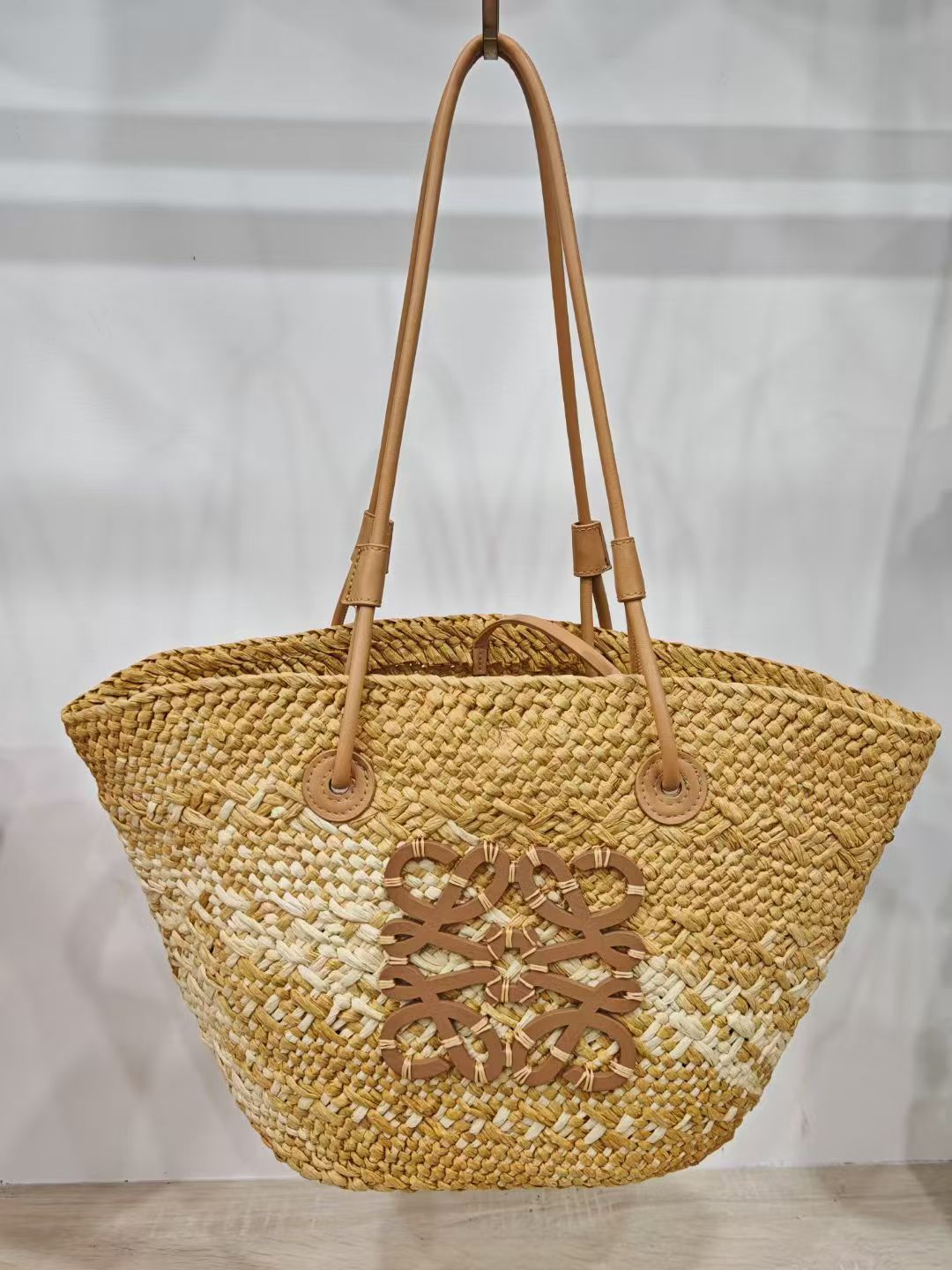 Sac de plage tissé en nylon – plusieurs coloris