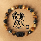 Bracelet de perles à motif du zodiaque