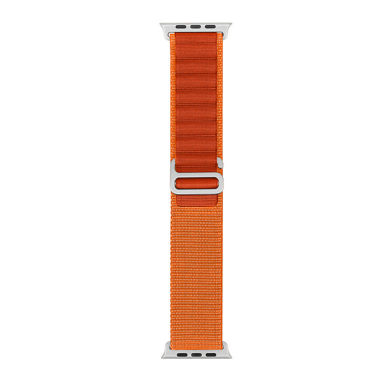 Bracelet de sport en nylon compatible Apple Watch, plusieurs coloris