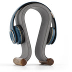 Support de casque audio de bureau, noir, gris ou blanc cassé