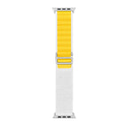 Bracelet de sport en nylon compatible Apple Watch, plusieurs coloris
