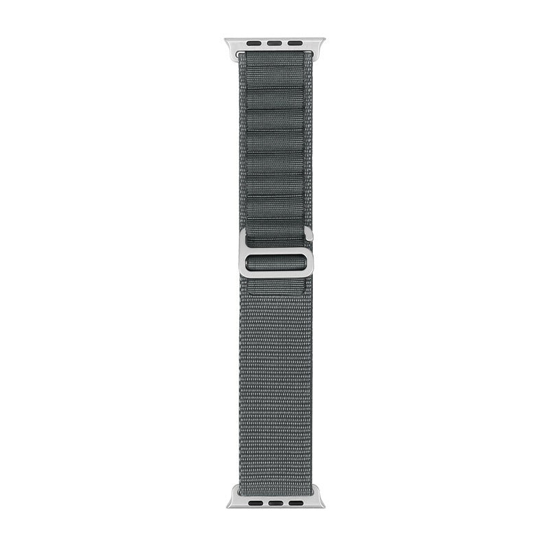 Bracelet de sport en nylon compatible Apple Watch, plusieurs coloris