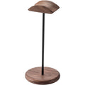 Support de casque audio en bois de noyer, design minimaliste