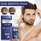 Mousse capillaire pour homme à la biotine et à l’huile de ricin
