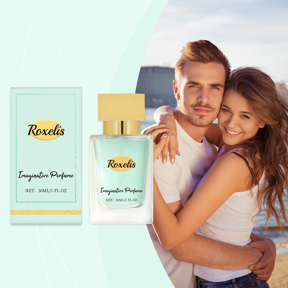 Parfum mixte Roxelis bergamote et agrumes