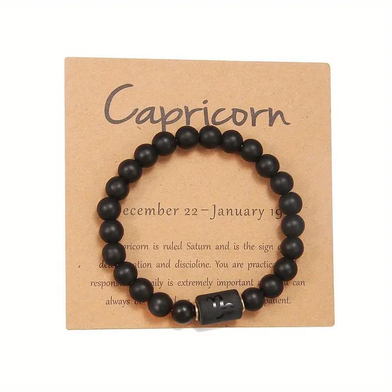 Bracelet de perles à motif du zodiaque