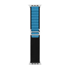 Bracelet de sport en nylon compatible Apple Watch, plusieurs coloris